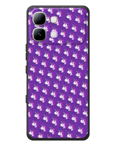 Чохол для Infinix Note Edge з картинкою «Єдинороги на фіолетовому» Чохол для Infinix Note Edge з картинкою «Єдинороги на фіолетовому»