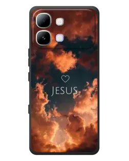 Чехол для Infinix Note Edge с картинкой «Сияние Имени Jesus»