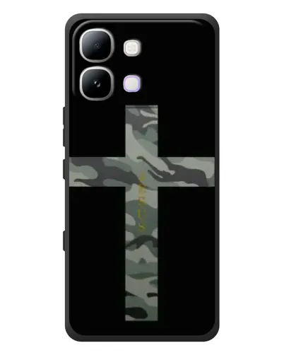 Чехол для Infinix Note Edge с картинкой «Милитари Крест»