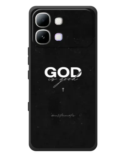 Чехол для Infinix Note Edge с картинкой «GOD — Бог над всем»