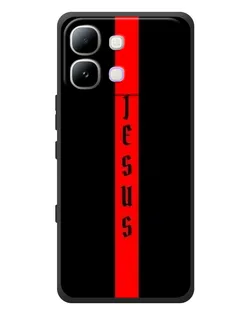 Чехол для Infinix Note Edge с картинкой «Красная линия веры»
