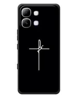 Чехол для Infinix Note Edge с картинкой «Тонкий крест»