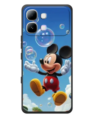 Чохол для Infinix Note Edge з картинкою «Mickey та мильні бульбашки»