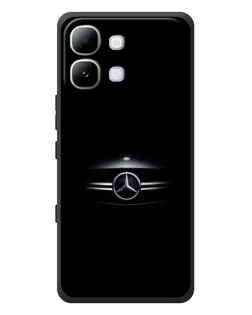Чехол для Infinix Note Edge с картинкой «Mercedes — абстрактные линии»