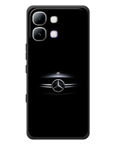 Чехол для Infinix Note Edge с картинкой «Mercedes — абстрактные линии»