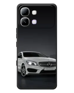 Чехол для Infinix Note Edge с картинкой «Mercedes AMG GT Silver»