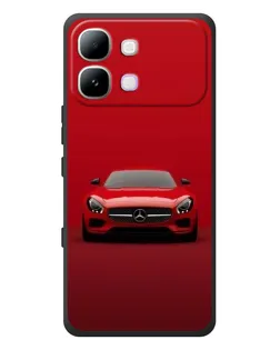 Чехол для Infinix Note Edge с картинкой «Красный Mercedes AMG»