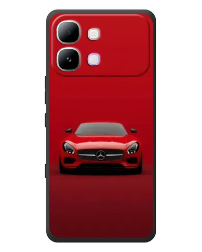 Чехол для Infinix Note Edge с картинкой «Красный Mercedes AMG»