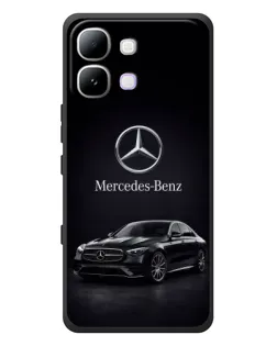 Чехол для Infinix Note Edge с картинкой «Mercedes — решетка радиатора»