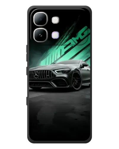 Чехол для Infinix Note Edge с картинкой «Темный Mercedes AMG»