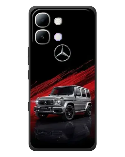 Чехол для Infinix Note Edge с картинкой «Mercedes G-Class красный»