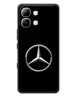 Чехол для Infinix Note Edge с картинкой «Mercedes классический лого»