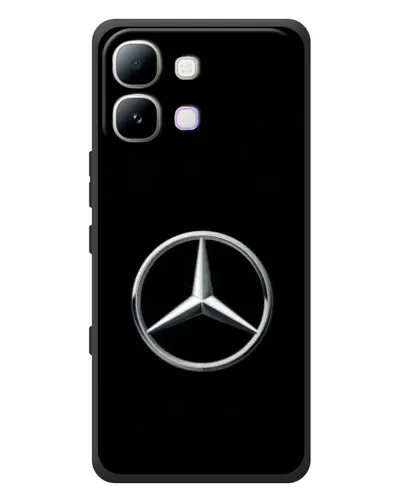 Чехол для Infinix Note Edge с картинкой «Mercedes классический лого»