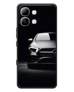 Чехол для Infinix Note Edge с картинкой «Свет фар Mercedes»