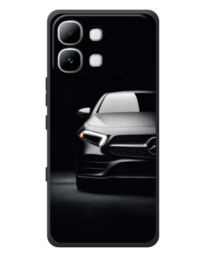 Чехол для Infinix Note Edge с картинкой «Свет фар Mercedes»