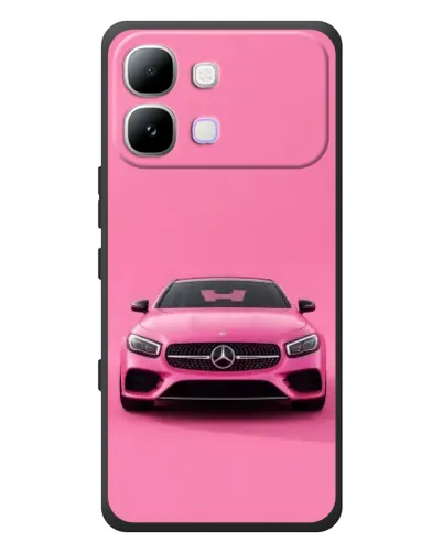 Чехол для Infinix Note Edge с картинкой «Розовый Mercedes AMG» Чехол для Infinix Note Edge с картинкой «Розовый Mercedes AMG»