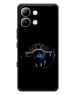Чохол для Infinix Note Edge з картинкою «Салон Audi — кермо»