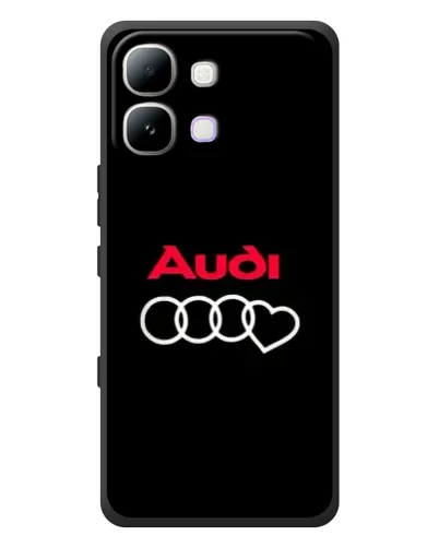 Чехол для Infinix Note Edge с картинкой «Логотип Audi Heart»