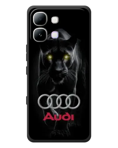 Чехол для Infinix Note Edge с картинкой «Пантера и Audi»