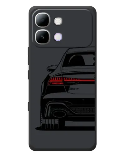 Чехол для Infinix Note Edge с картинкой «Задняя часть Audi — арт»
