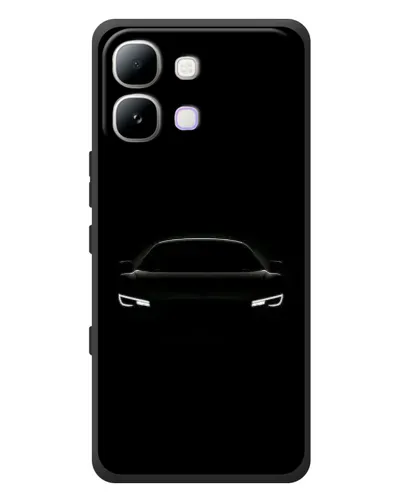 Чехол для Infinix Note Edge с картинкой «Взгляд Audi в темноте»