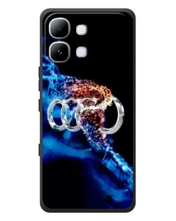 Чехол для Infinix Note Edge с картинкой «Энергия лого Audi»