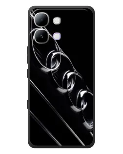 Чехол для Infinix Note Edge с картинкой «Audi — абстрактные кольца»