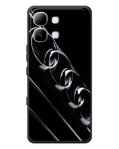 Чехол для Infinix Note Edge с картинкой «Audi — абстрактные кольца»