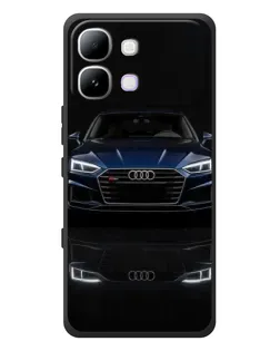 Чехол для Infinix Note Edge с картинкой «Audi — ночное отражение»