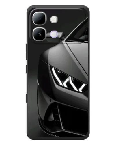Чехол для Infinix Note Edge с картинкой «Lamborghini фары детализация»