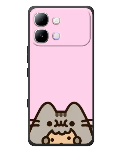 Чохол для Infinix Note Edge з картинкою «Pusheen та печиво»