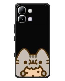 Чохол для Infinix Note Edge з картинкою «Пушин на чорному»