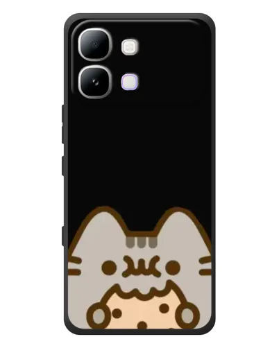 Чохол для Infinix Note Edge з картинкою «Пушин на чорному»