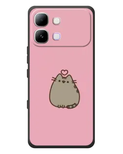 Чохол для Infinix Note Edge з картинкою «Pusheen серце»