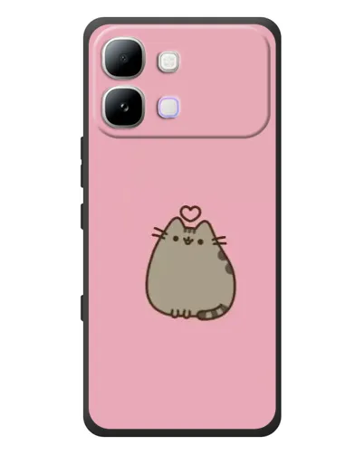 Чохол для Infinix Note Edge з картинкою «Pusheen серце»