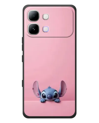 Чехол для Infinix Note Edge с картинкой «Stitch выглядывает»