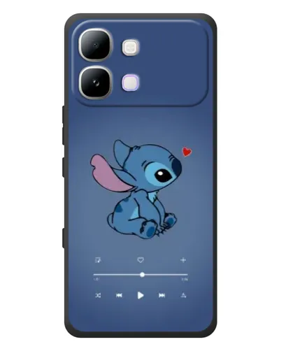 Чехол для Infinix Note Edge с картинкой «Музыкальный Stitch»