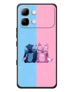 Чехол для Infinix Note Edge с картинкой «Stitch и Angel Love» Чехол для Infinix Note Edge с картинкой «Stitch и Angel Love»