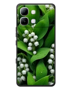 Чехол для Infinix Note Edge с картинкой «Ландыши в зелени»