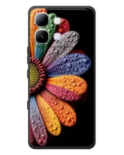 Чехол для Infinix Note Edge с картинкой «Радужный цветок»