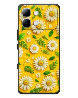 Чехол для Infinix Note Edge с картинкой «Ромашковое солнце»