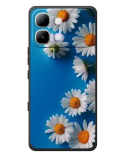 Чехол для Infinix Note Edge с картинкой «Белоснежные маргаритки»