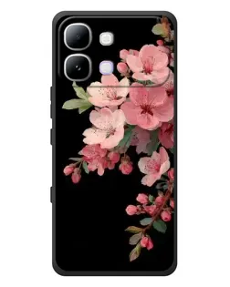 Чехол для Infinix Note Edge с картинкой «Розовая ветка сакуры»