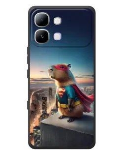 Чохол для Infinix Note Edge з картинкою «Капі-мен супергерой»