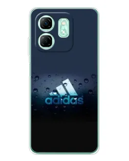 Чехол для Infinix Smart 10 HD с картинкой «Adidas Water Drops»