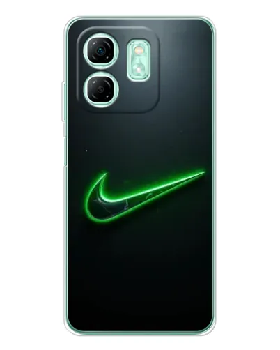 Чехол для Infinix Smart 10 HD с картинкой «Неоновый контур Nike» Чехол для Infinix Smart 10 HD с картинкой «Неоновый контур Nike»