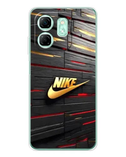 Чехол для Infinix Smart 10 HD с картинкой «Золотой Nike на металле» Чехол для Infinix Smart 10 HD с картинкой «Золотой Nike на металле»