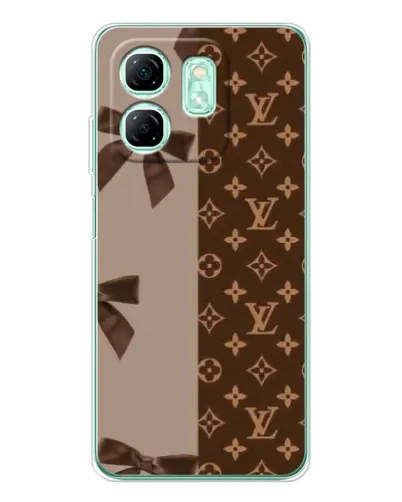 Чехол для Infinix Smart 10 HD с картинкой «Louis Vuitton — банты»