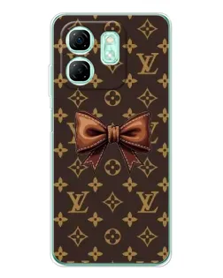 Чехол для Infinix Smart 10 HD с картинкой «LV с бантом»