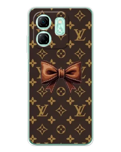 Чехол для Infinix Smart 10 HD с картинкой «LV с бантом»